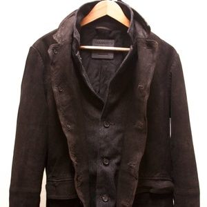 ALLSAINTS Survey Goat Leather Jacket / MSRP $595+